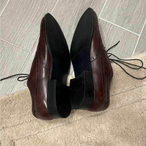 MEN'S JOHNSTON & MURPHY VERY COMFORTABLE BROWN COLOR SIZE 10 - Picture 7 of 7